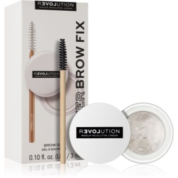 Revolution Relove Power Brow gel pentru sprancene cu pensula - imagine 2